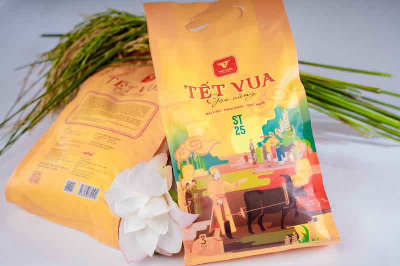 Gạo Tết Vua Gạo Vàng ST25